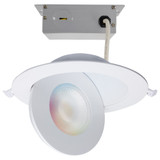 Starfish 15W LED Gimbal Downlight 2.13 Inch Tall X 7.48 Inch Wide by Satco - S11295R1