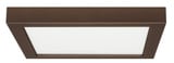 Blink 18.5W 1 LED Square Flush Mount 9 Inch Wide by Satco - S2185W-991