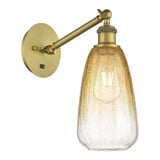 Brookhaven Almond 1Light Adjustable Wall Sconce 13 Inch Tall by Innovations - 317-1W-G480-6