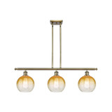 Brookhaven Globe 3 Light Stem Hung Island 11 Inch X 36 Inch by Innovations - 516-3I-G483-8