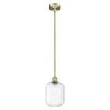 Preston 1 Light Edison Jar Stem Hung Mini Pendant 11.25 Inch by Innovations - 616-1S-G460-7