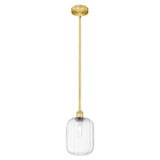 Preston 1 Light Edison Jar Stem Hung Mini Pendant 11.25 Inch by Innovations - 616-1S-G460-7
