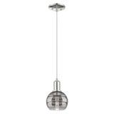Rochester 1 Light Cord Hung Mini Pendant 8.7X 5.88 Inch Wide by Innovations - 716-1P-G556-6