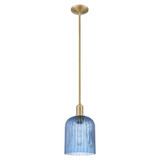 Bridal Veil 1 Light Stem Mini Pendant 13.25 Inch Tall by Innovations - 716-1S-G559-8