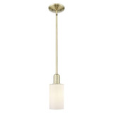 Clymer 1 Light Stem Hung Mini Pendant 9.5 Inch X 4.88 Inch by Innovations - 716-1S-G80
