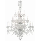 Traditional Crystal 25 Light Oversized Chandelier by Crystorama - 1156