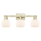 Athens 3 Light Bath Vanity 9.63 Inch Tall X 24.88 Inch Wide by Innovations - 716-3W-G12-6