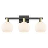 Athens 3 Light Bath Vanity 10.13 Inch Tall X 23.88 Inch Wide by Innovations - 716-3W-G12-6