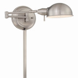 Rizzo 1 Light Swing Arm Wall Sconce 15 Inch Wide by Lite Source - LS-16753