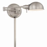 Rizzo 1 Light Swing Arm Wall Sconce 15 Inch Wide by Lite Source - LS-16753