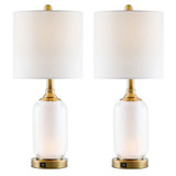Garton 2 Light Table Lamp with Night Light (Pack of 2) by Lite Source - LS-23750-2