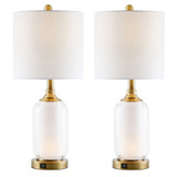 Garton 2 Light Table Lamp with Night Light (Pack of 2) by Lite Source - LS-23750-2