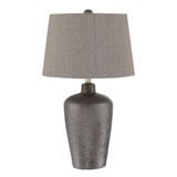 Clayton One Light Table Lamp 17 Inches by 27 Inches High by Lite Source - LS-23062