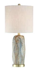 Coliseo 1 Light Table Lamp 28.5 x 13 Inches by Lite Source - LS-23429