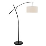 Pollux 1 Light Arc Floor Lamp 72 x 45 Inches by Lite Source - LS-83660