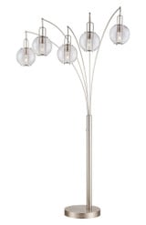 Kaira 5 Light Arch Floor Lamp 92 x 74 Inches by Lite Source - LS-83503