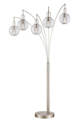 Kaira 5 Light Arch Floor Lamp 92 x 74 Inches by Lite Source - LS-83503