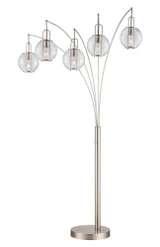 Kaira 5 Light Arch Floor Lamp 92 x 74 Inches by Lite Source - LS-83503