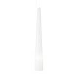 Zenith 1 Light Steel Mini Pendant by Visual Comfort Modern - 700FJZENLWC