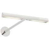 Plural Faceted 8 1 LED Picture Wall Sconce by Visual Comfort Modern - 700PLUF8B-LED930