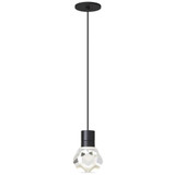Kira 9W 1 LED Light Mini Line Voltage Pendant by Visual Comfort Modern - 700TDKIRAP1BB