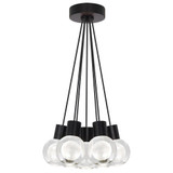 Sean Lavin 7 LED Contemporary Pendant 14 Inch Wide by Visual Comfort Modern - 700TDMINAP-7