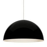 Medium Powell Street 1 LED Metal Medium Pendant by Visual Comfort Modern - MR-700-PSP