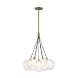 Bolla 20W LED Chandelier 18 Inch Tall and 16.5 Inch Wide by Kuzco - CH3117
