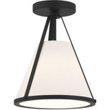 Fulton 1 Light 9.25 Inch Wide Semi Flush Mount by Crystorama - FUL-900_CEILING