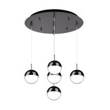 Pluto 44W LED Pendant 6 Inch Tall and 14 Inch Wide by Kuzco - MP402801-05