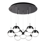 Pluto 76W LED Pendant 6 Inch Tall and 18 Inch Wide by Kuzco - MP402801-09