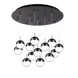 Pluto 108W LED Pendant 6 Inch Tall and 24 Inch Wide by Kuzco - MP402801-13