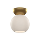 Arcadia 1 Light 6 Inch Wide Semi Flush Mount by Kuzco - SF59706
