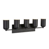 Nola 5 Light Vanity Light by Kuzco - VL57732BK