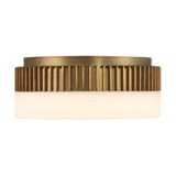 Purgos 20W 1 LED Flush Mount 5 Inch Tall and 12 Inch Wide by Eurofase - 49913