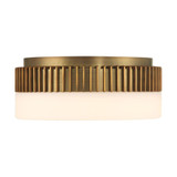 Purgos 20W 1 LED Flush Mount 5 Inch Tall and 12 Inch Wide by Eurofase - 49913