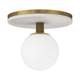 Carnagie 16W 1 LED Flush Mount 9.13 Inch Tall and 12 Inch Wide by Eurofase - 50186