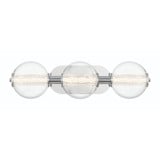 Atomo 12.9W 3 LED Bath Vanity 6.75 Inch Tall X 24.75 Inch Wide by Eurofase - 46809