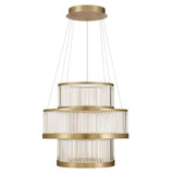 Empra 61.7W 3 LED Grand Chandelier 34.5 Inch and 35.2 Inch Wide by Eurofase - 49351
