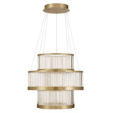 Empra 61.7W 3 LED Grand Chandelier 34.5 Inch and 35.2 Inch Wide by Eurofase - 49351