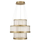 Empra 61.7W 3 LED Grand Chandelier 34.5 Inch and 35.2 Inch Wide by Eurofase - 49351