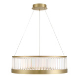 Empra 66W 1 LED Chandelier 8.75 Inch Tall and 30.13 Inch Wide by Eurofase - 49352