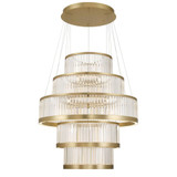 Empra 70W 5 LED Grand Chandelier 57.5 Inch and 47.25 Inch Wide by Eurofase - 49350