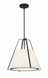 Fulton 3 Light Large Pendant by Crystorama - FUL-904
