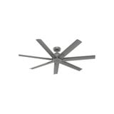 Downtown 7 Blade Ceiling Fan with Wall Control 60 Inch Wide by Hunter Fans - 51D60