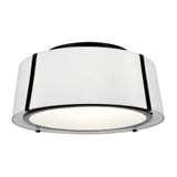 Fulton 3 Light 18 Inch Wide Flush Mount by Crystorama - FUL-905