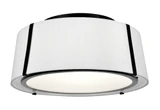 Fulton 3 Light 18 Inch Wide Flush Mount by Crystorama - FUL-905