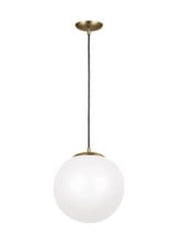 Hanging Globe 14W LED Contemporary Medium Pendant by Visual Comfort Studio - 602493
