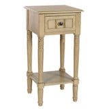 Hampton Accent Table with Drawer 28 Inch Tall X 14 Inch Wide by Stylecraft - HAMPTON-14
