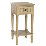 Hampton Accent Table with Drawer 28 Inch Tall X 14 Inch Wide by Stylecraft - HAMPTON-14